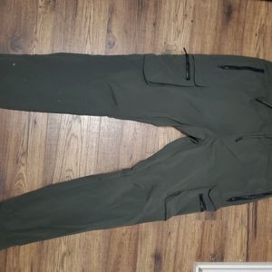 Forest Green Cargo Joggers